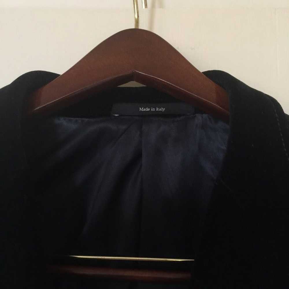 Yves Saint Laurent Black Velvet Jacket - image 2