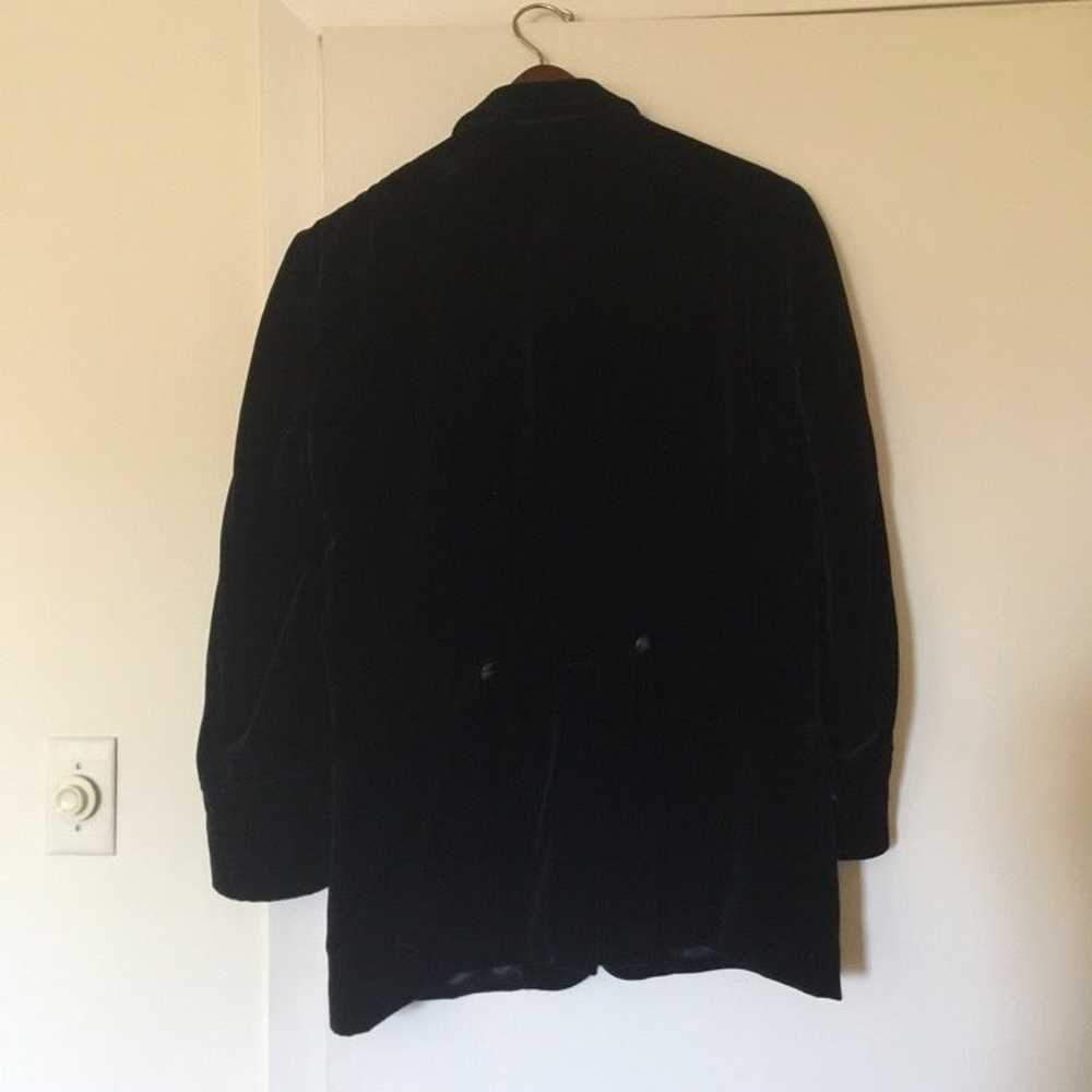 Yves Saint Laurent Black Velvet Jacket - image 4