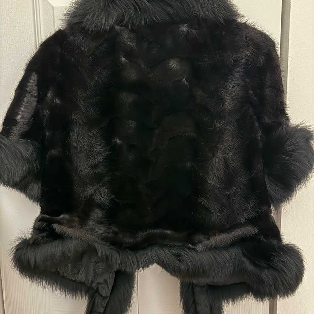 Very beautiful and elegant fur vest with side poc… - image 4