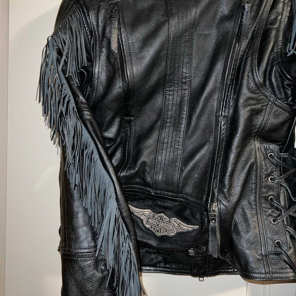 Vintage Harley-Davidson Leather Boone Jacket - image 4