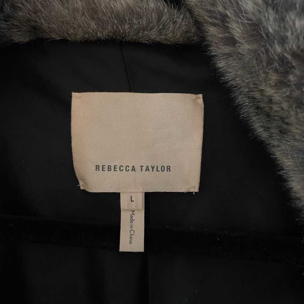 Rebecca Taylor Faux Fur Coat - image 3