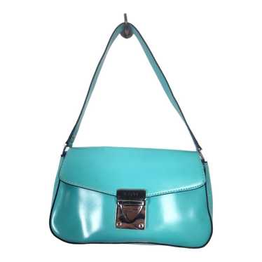 Vintage Guess Y2K Turquoise Flap Mini Bag