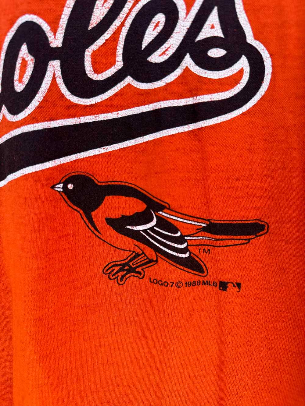 '88 Baltimore Orioles Logo 7 T-shirt - image 2