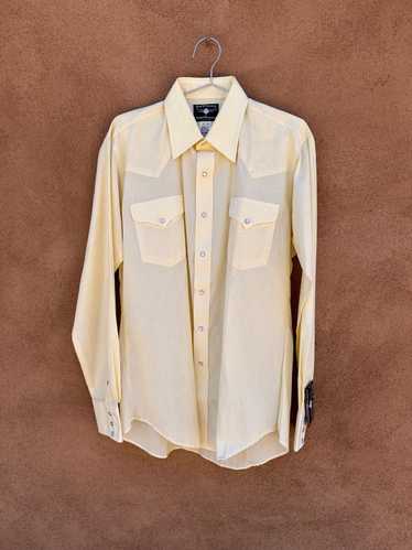 Yellow Flying R. Ranchwear Pearl Snap Western Shir