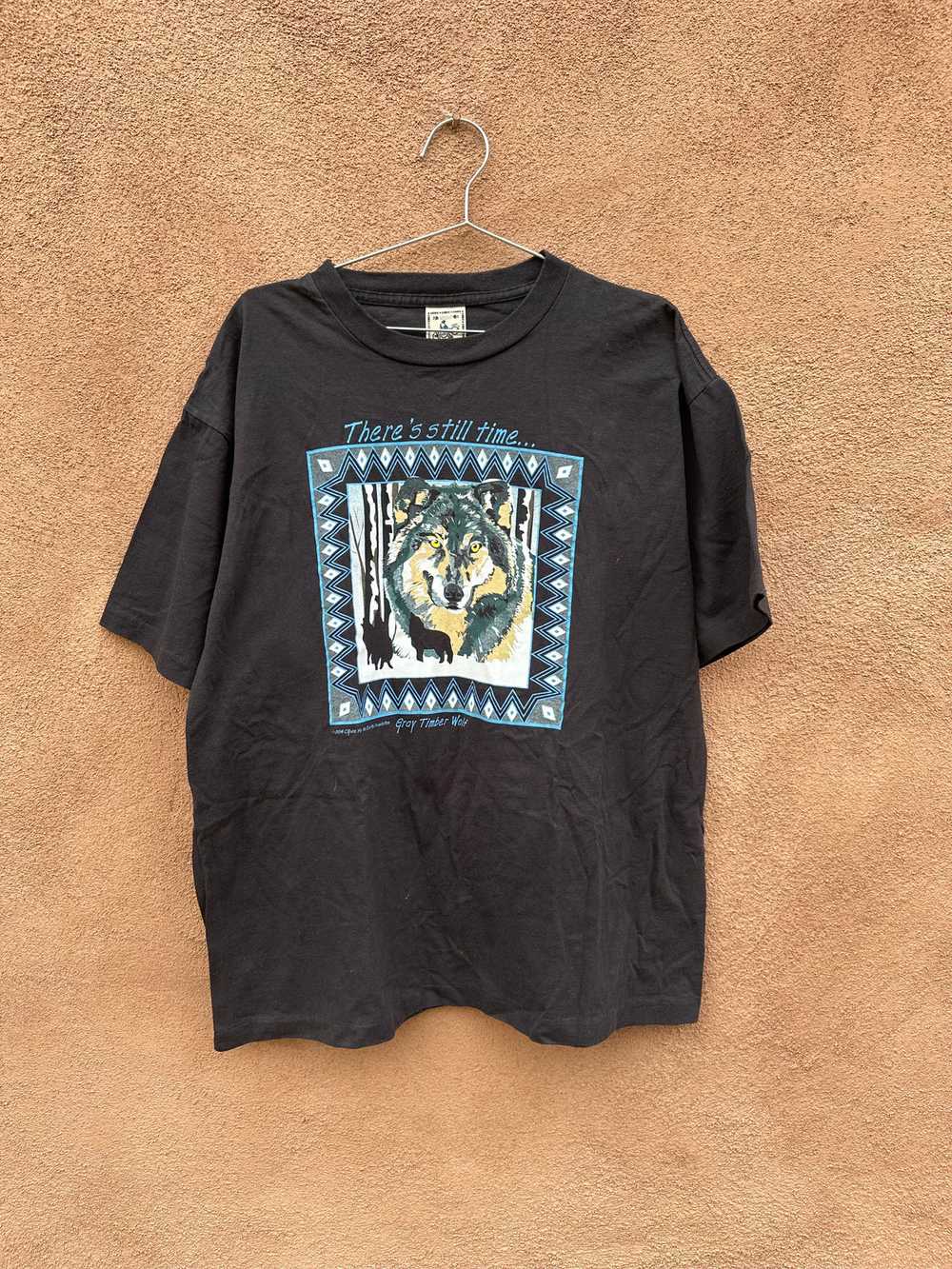 1994 There's Still Time - Save the Wolves T-shirt - image 1