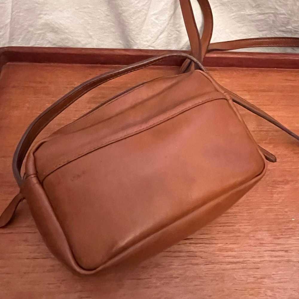 Multicolored Weaved Vegan Leather Vintage Handbag - image 4