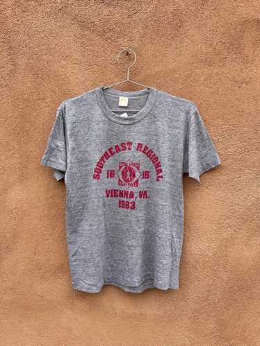 Southeast Regional Babe Ruth Baseball 1983 T-shirt