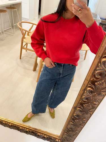 90s Red Crew Neck