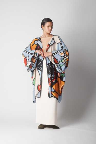 Michaele Vollbracht Printed Silk Tunic