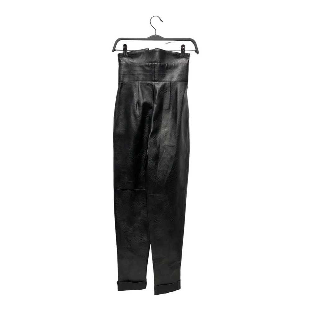 Maison Margiela/Skinny Pants/36/Leather/BLK/ - image 2