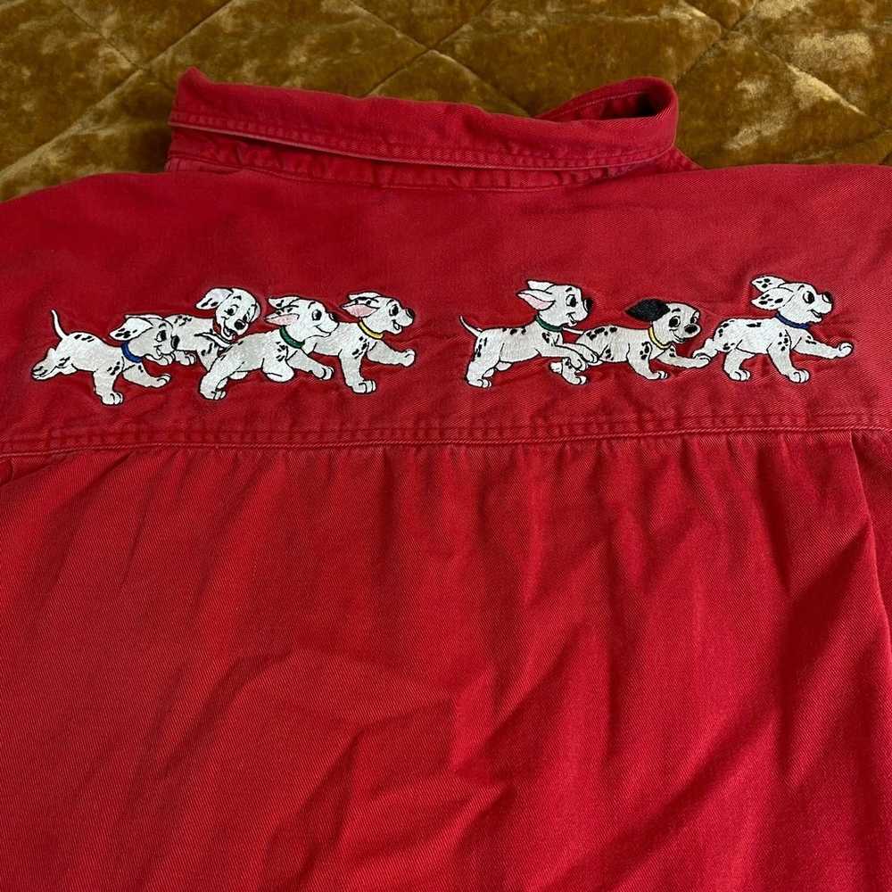 Vtg 90s Disney Store Embroidered Club 101 Dalmati… - image 5