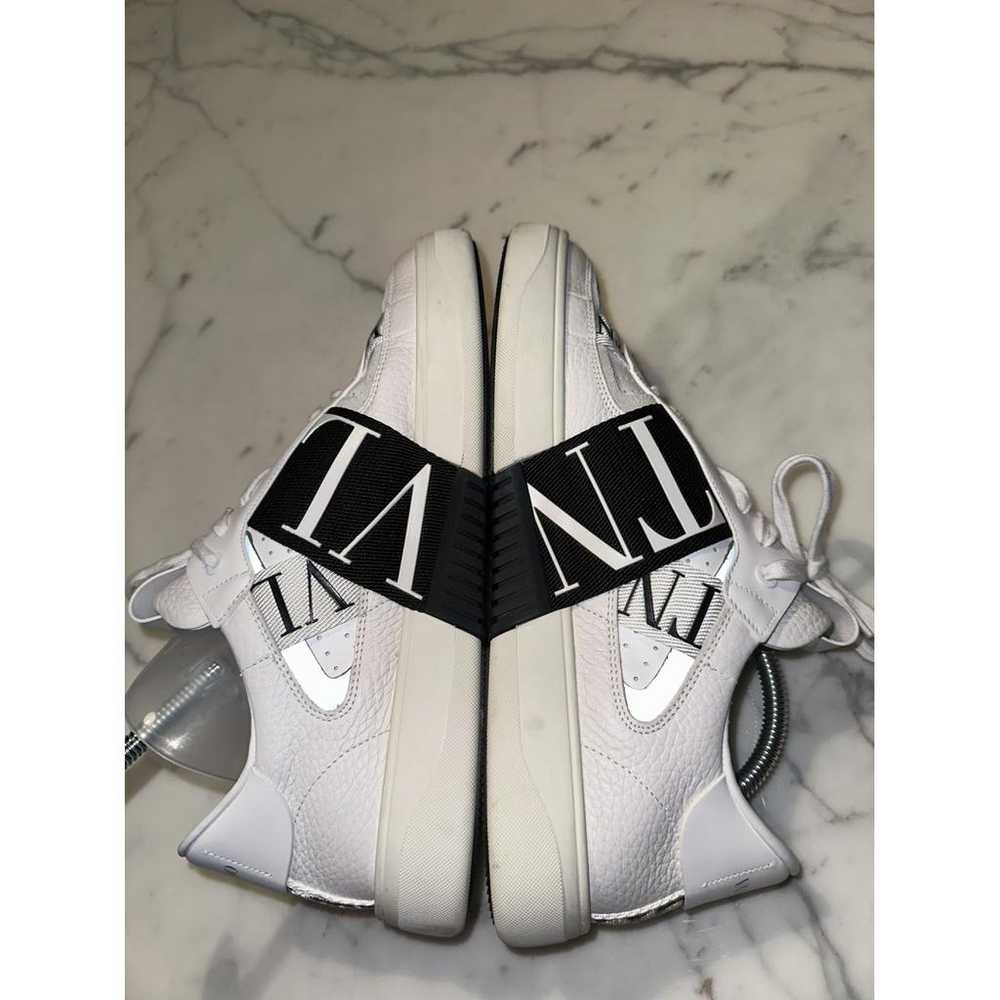 Valentino Garavani Vl7N leather low trainers - image 7