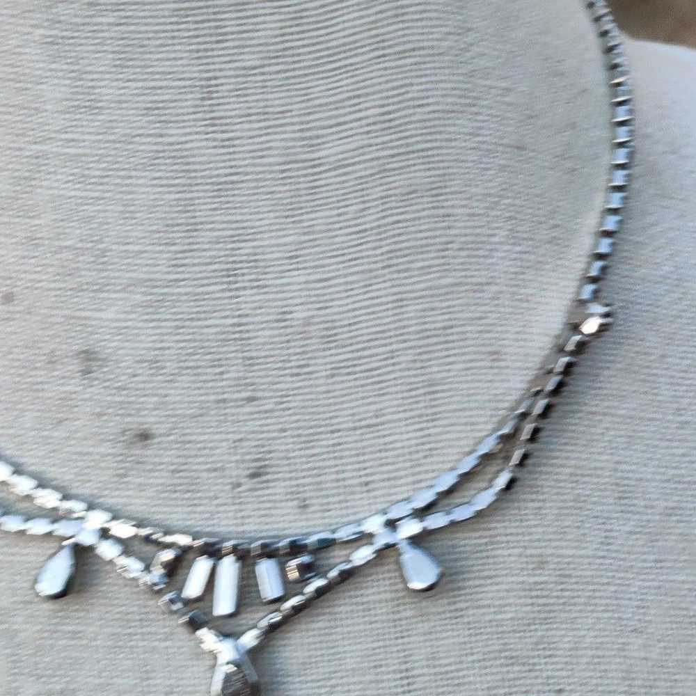 Vintage 50s glam necklace - image 3