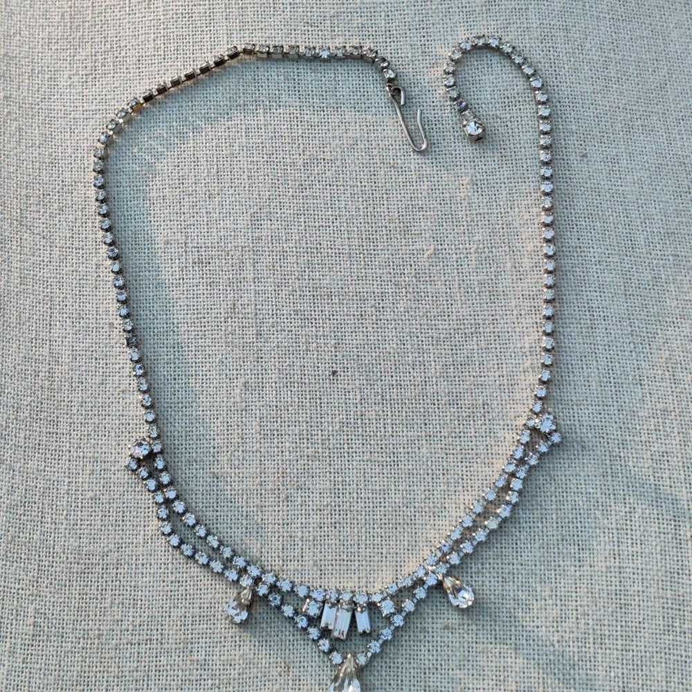 Vintage 50s glam necklace - image 5