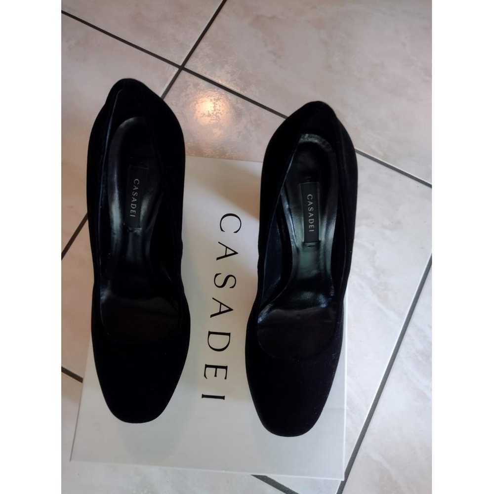 Casadei Velvet heels - image 7