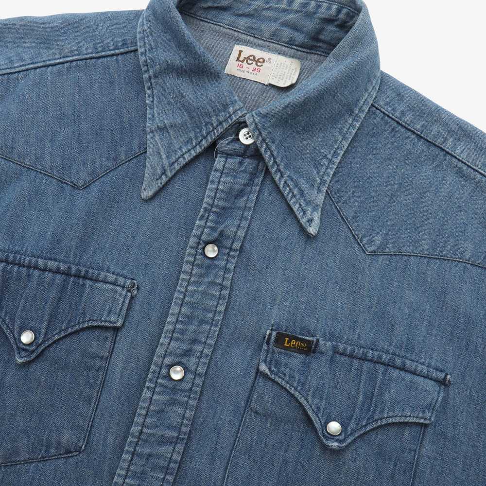 Lee Vintage Western Denim Shirt (USA) - image 3