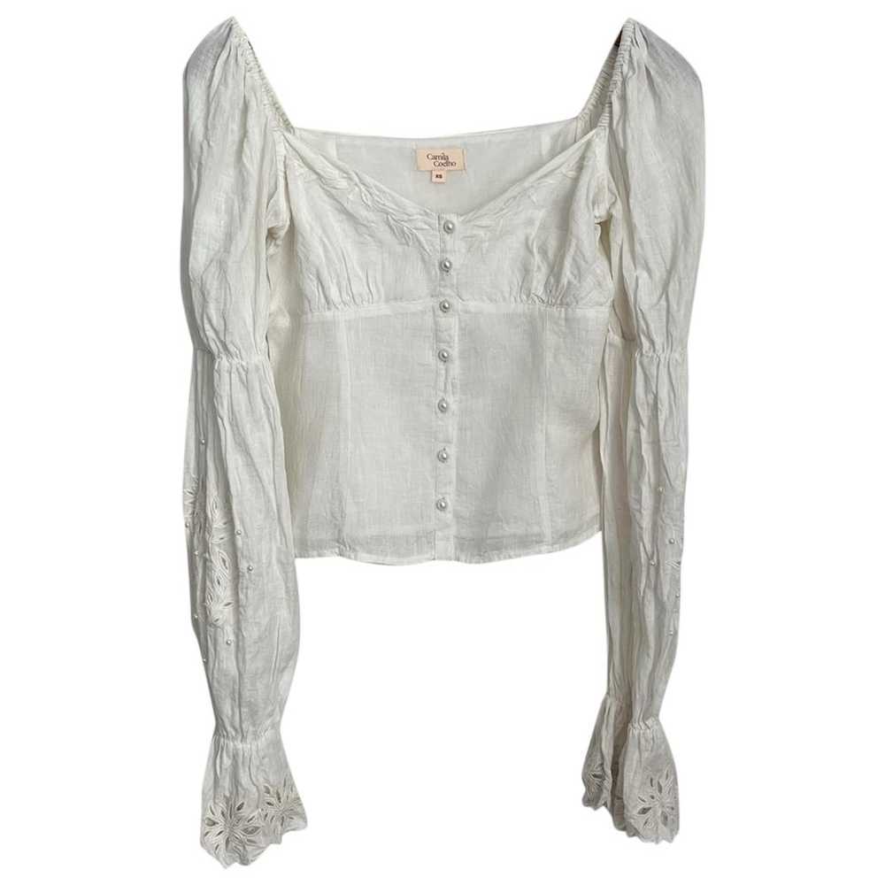 Camila Coehlo Linen blouse - image 1