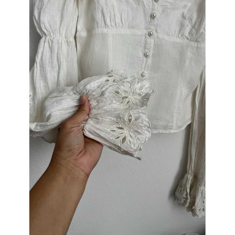Camila Coehlo Linen blouse - image 5