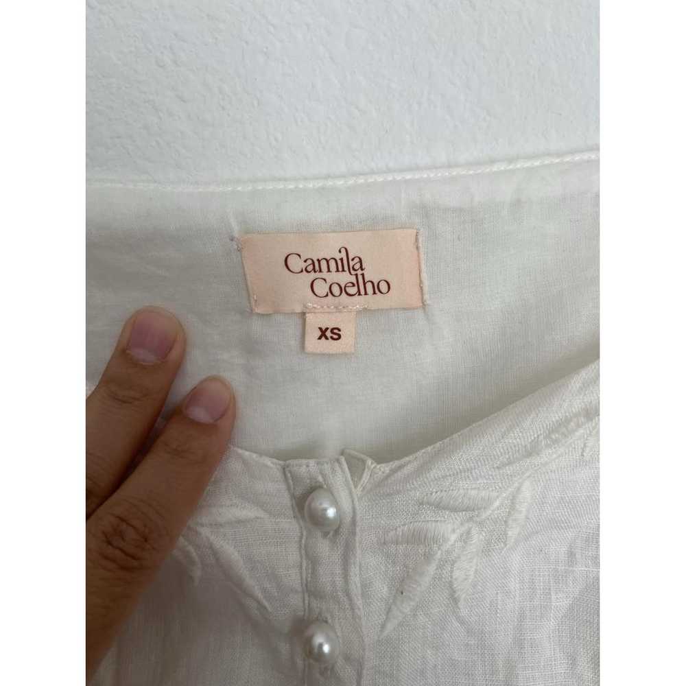 Camila Coehlo Linen blouse - image 7