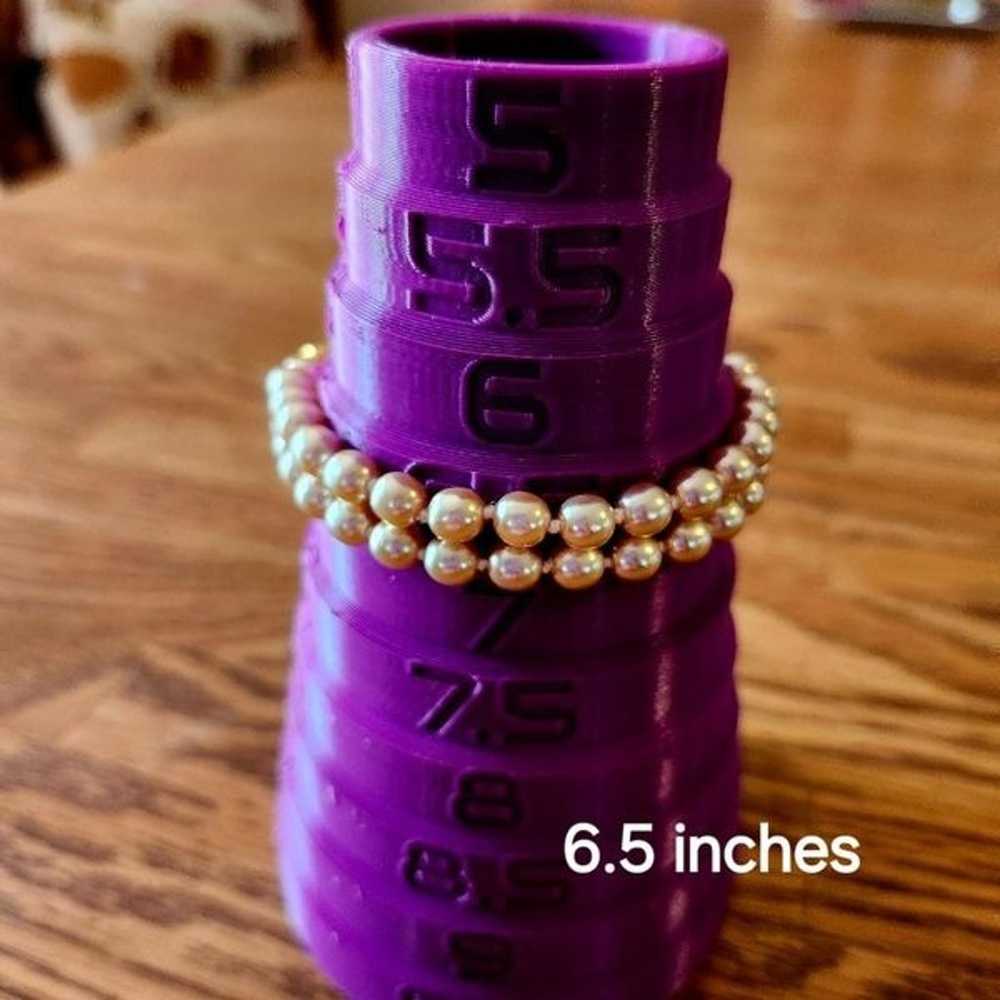 NOLAN MILLER Vintage Pearl and Crystal Bracelet f… - image 6