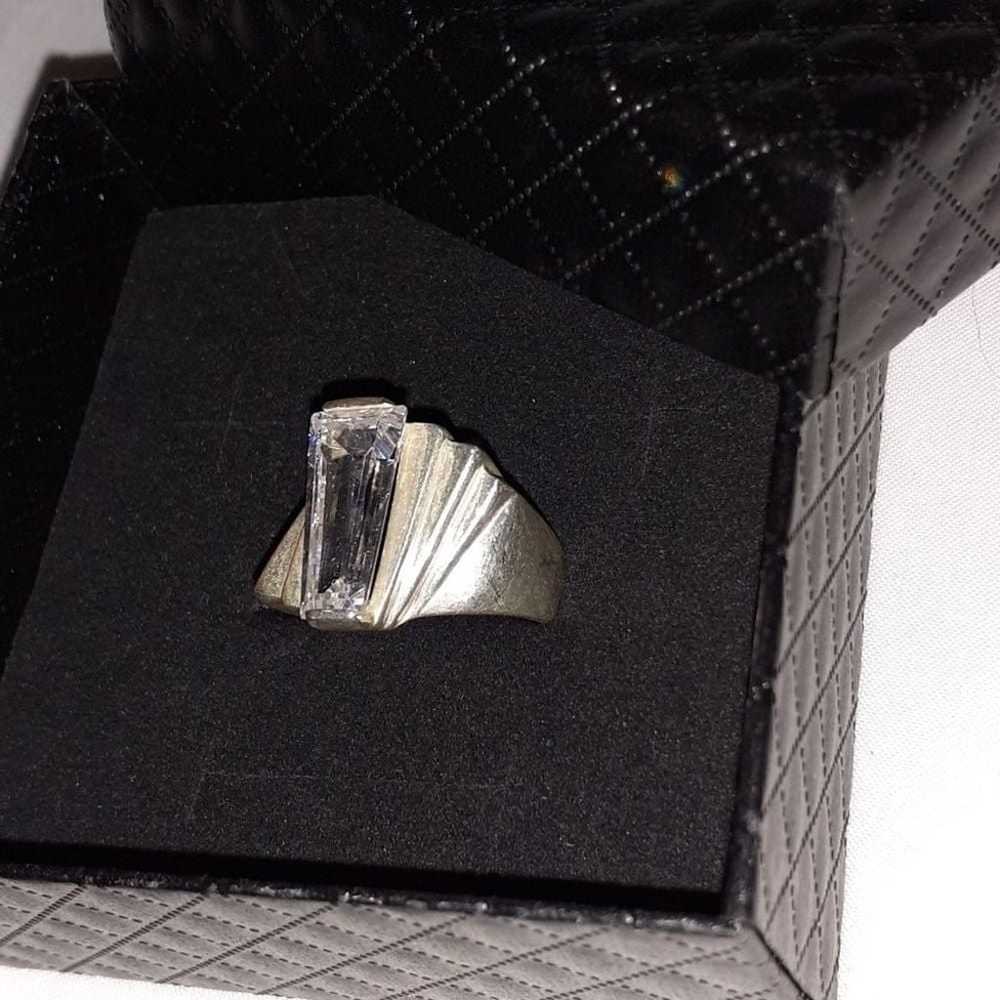 ART DECO SILVER Ring - image 2