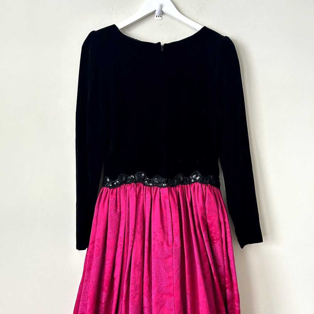 Vintage Scott McClintock Evening Gown Size 10 198… - image 6