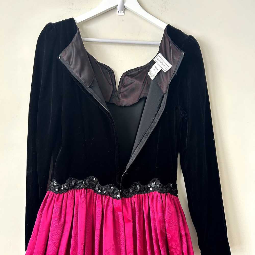 Vintage Scott McClintock Evening Gown Size 10 198… - image 7