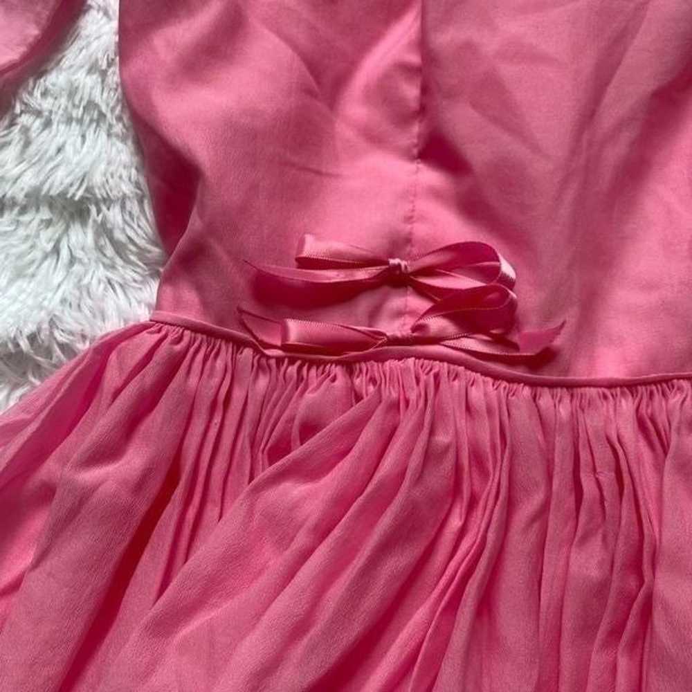 Vintage 60’s Square Dance Dress Swing Handmade Ru… - image 5