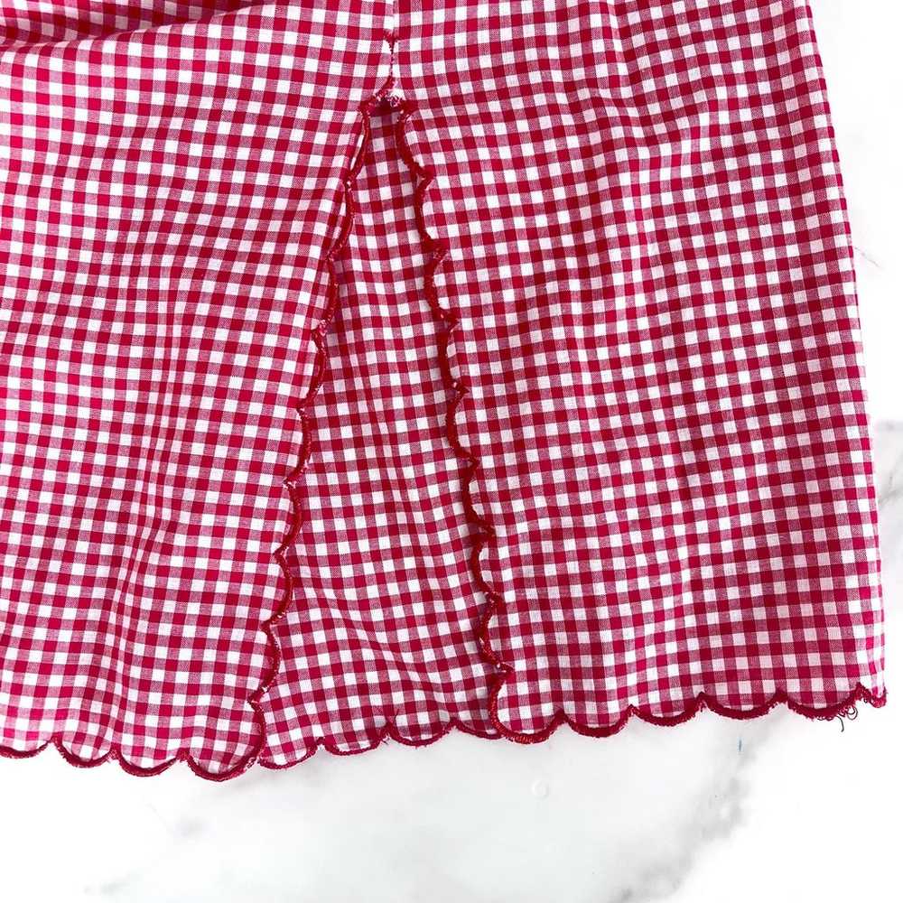 Victoria’s Secret country VTG gingham embroidered… - image 10