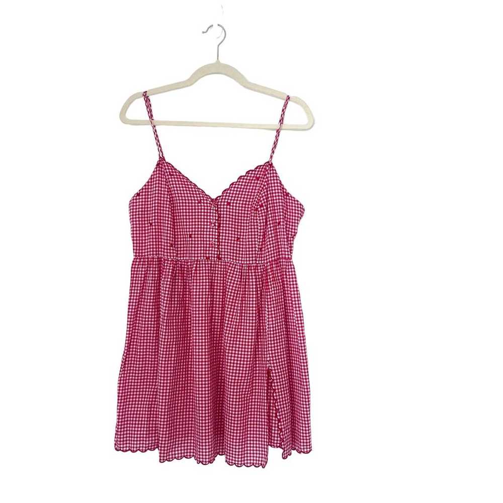 Victoria’s Secret country VTG gingham embroidered… - image 4
