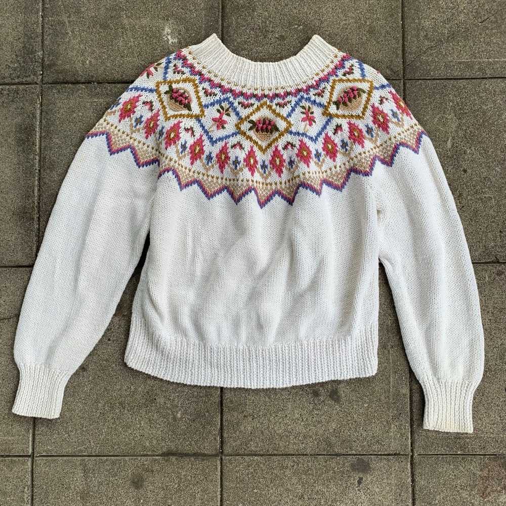 Vintage knitted Susan Bristol sweater - image 6