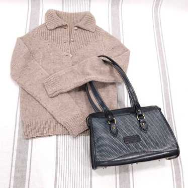 VTG Handmade Knit Granny Sweater / Cardigan