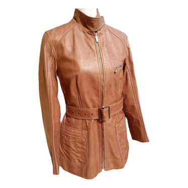 Max Mara Leather biker jacket - image 1