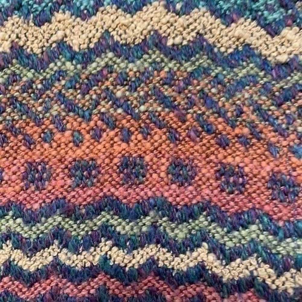Vintage Willowbend Vest Multicolored Tapestry Wai… - image 8