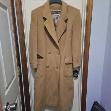 J.Percy By Marvin Richards Tan Wool or camel Coat 