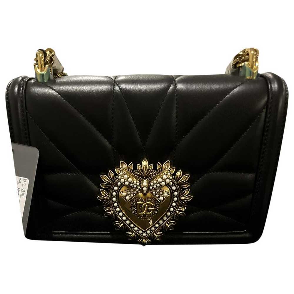 Dolce & Gabbana Devotion leather handbag - image 1