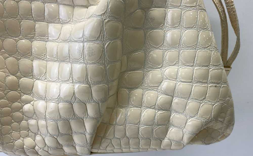 Michael Kors Croc Embossed Patent Leather Shoulde… - image 7