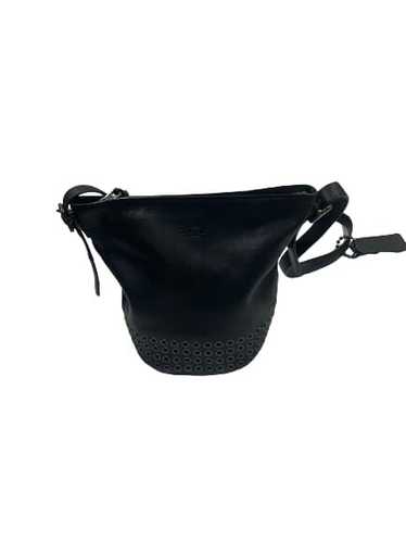 Coach Bleecker Grommets Mini Duffel Bag Black Lux… - image 1