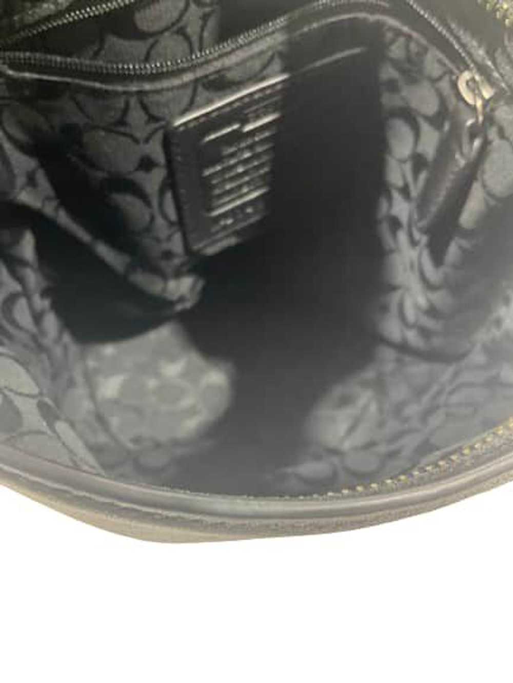 Coach Bleecker Grommets Mini Duffel Bag Black Lux… - image 5