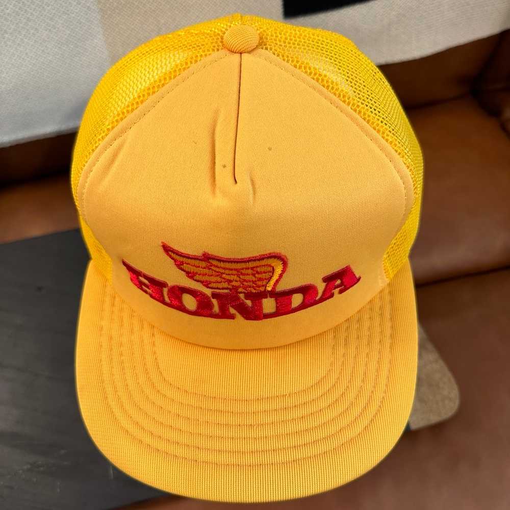 Vintae Honda Racing hat Trucket hat - image 2