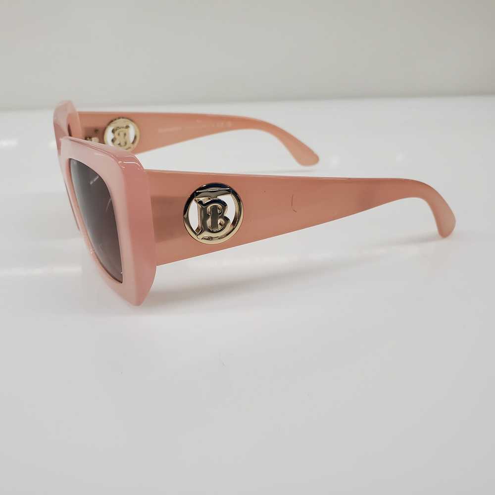 Burberry Daisy Frosted Pink Chunky Cat Eye Sungla… - image 3