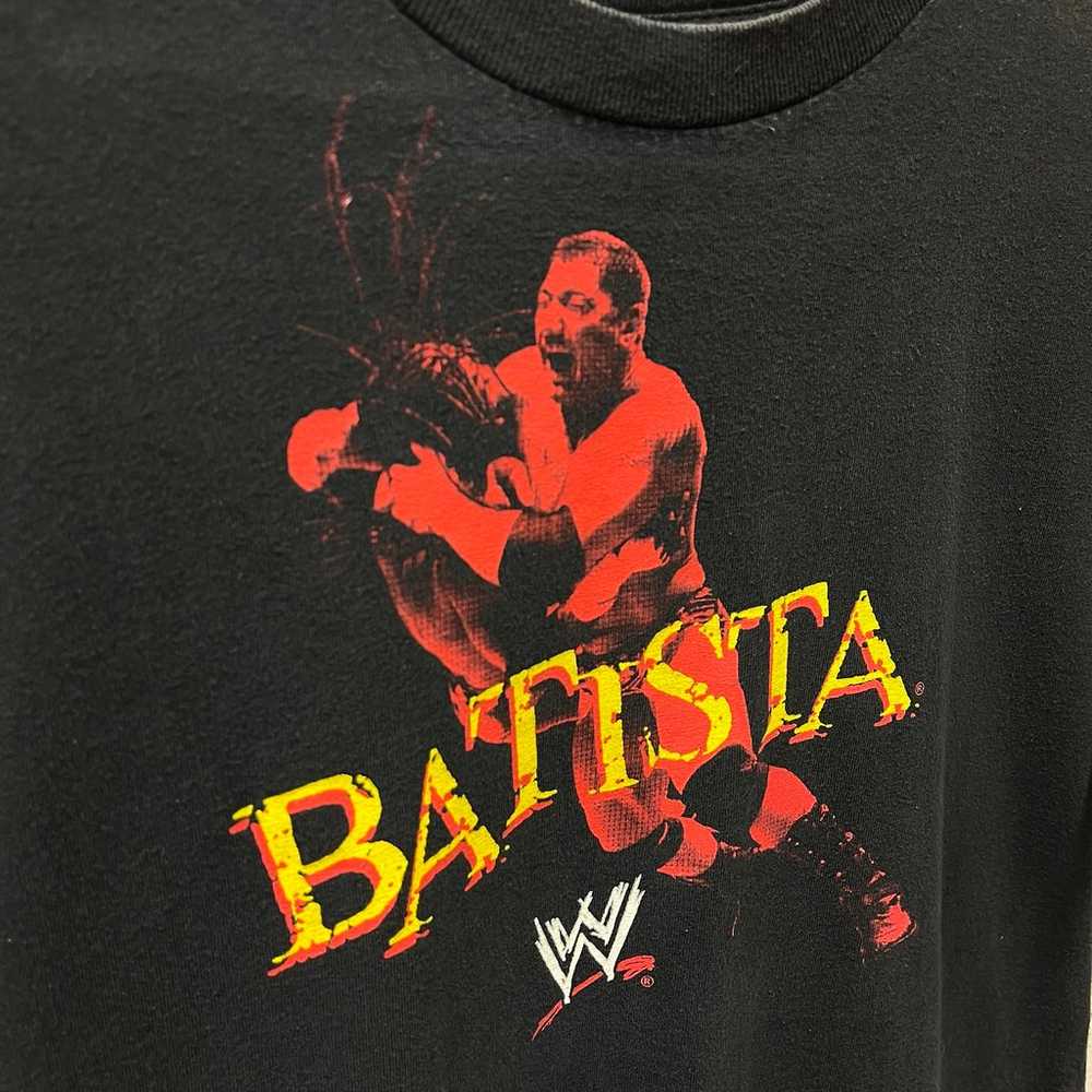 Vintage 2002 WWE Dave Batista Double Sided Wrestl… - image 2