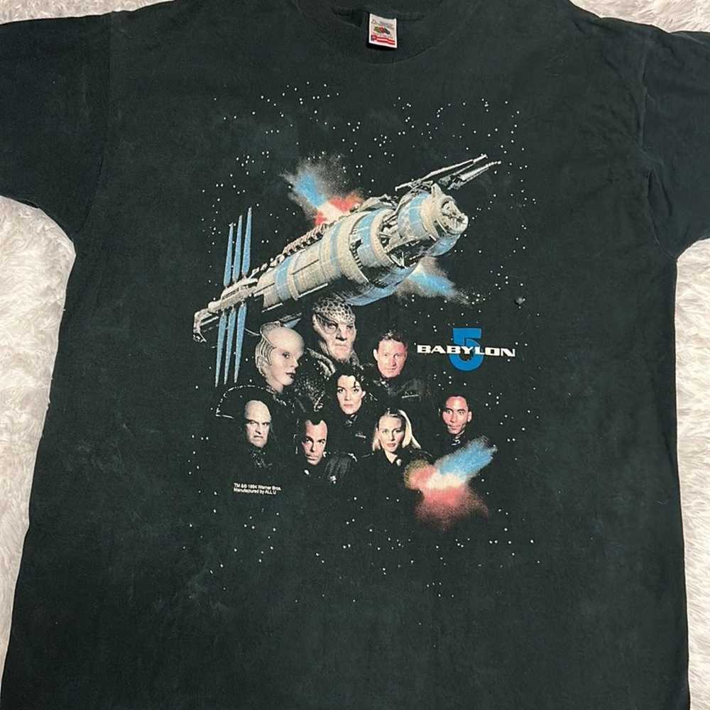 1994 Babylon 5 shirt - image 2