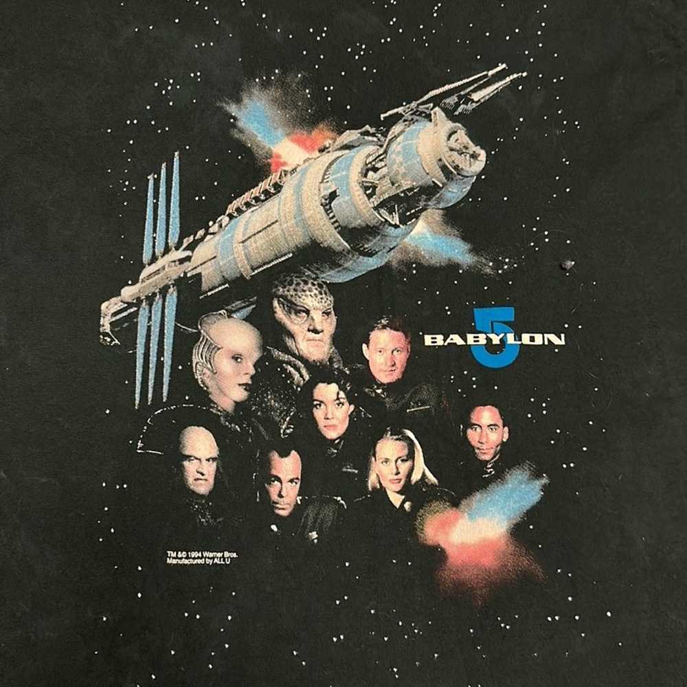 1994 Babylon 5 shirt - image 3