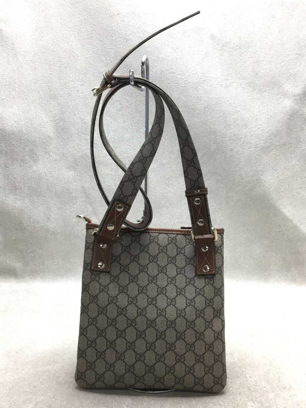 Used Gucci Shoulder Bag Gg Plus/Pvc/Gry - image 3