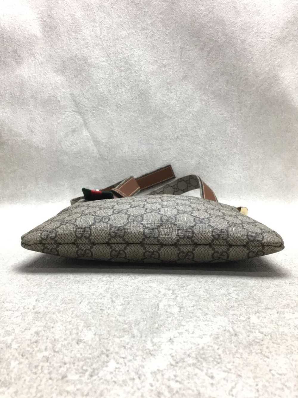 Used Gucci Shoulder Bag Gg Plus/Pvc/Gry - image 4