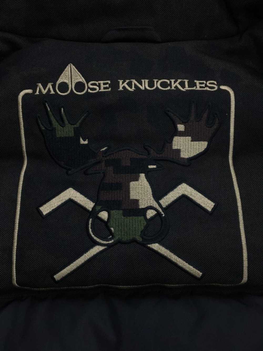 Men's Moose Knuckles/Down Jacket/L/Polyester/Blk - image 3