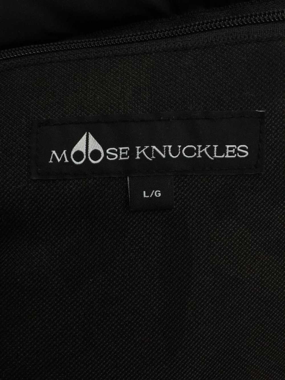 Men's Moose Knuckles/Down Jacket/L/Polyester/Blk - image 4