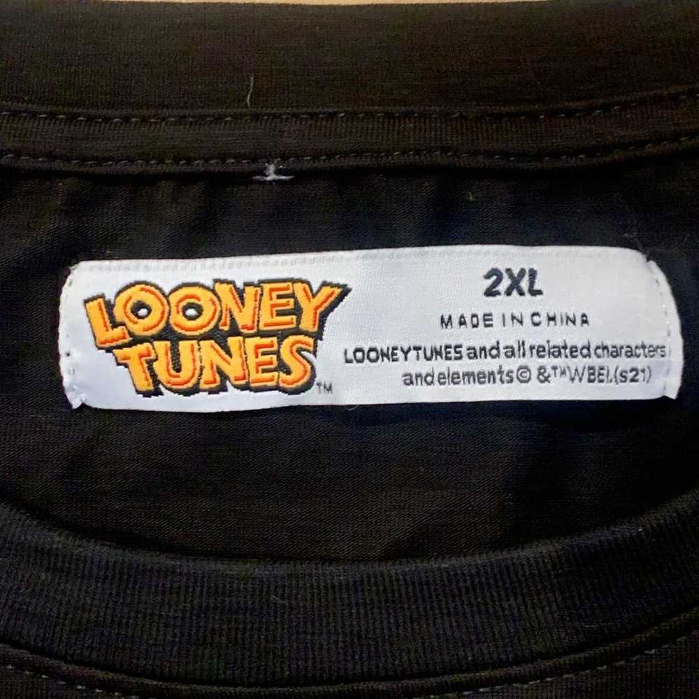 NWOT Rare Looney Tunes Wile E Coyote Black T-Shir… - image 5