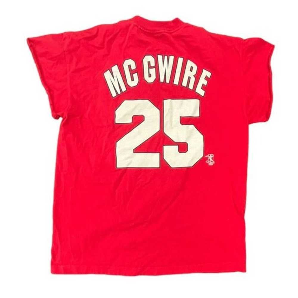 90s Majestic Mark McGwire St. Louis Cardinals cut… - image 3
